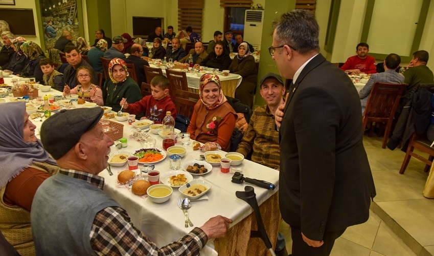 Taşköprü Belediyesi’nden örnek iftar programı;
