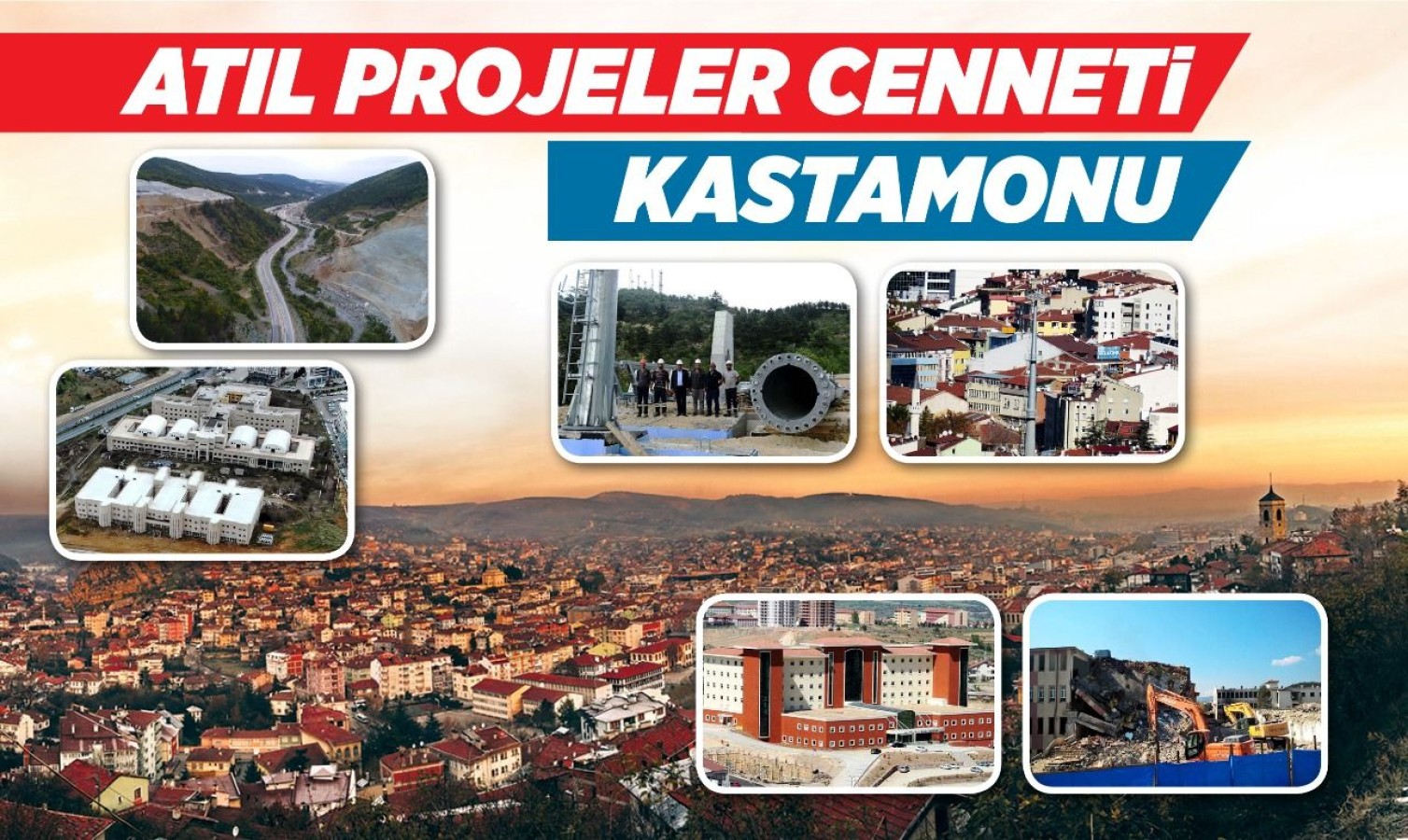'Atıl projeler' cenneti Kastamonu!..;