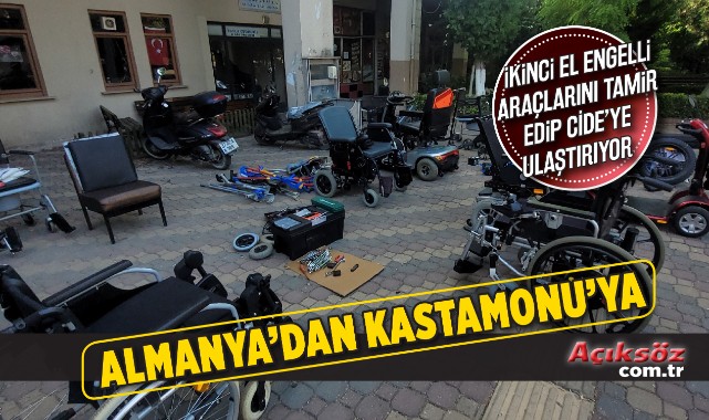 Almanya’dan Kastamonu’ya gönül köprüsü kurdu