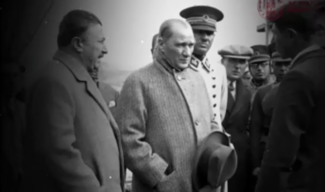 Atatürk'ün hiç bilinmeyen görüntüleri ortaya çıktı [VİDEO HABER];