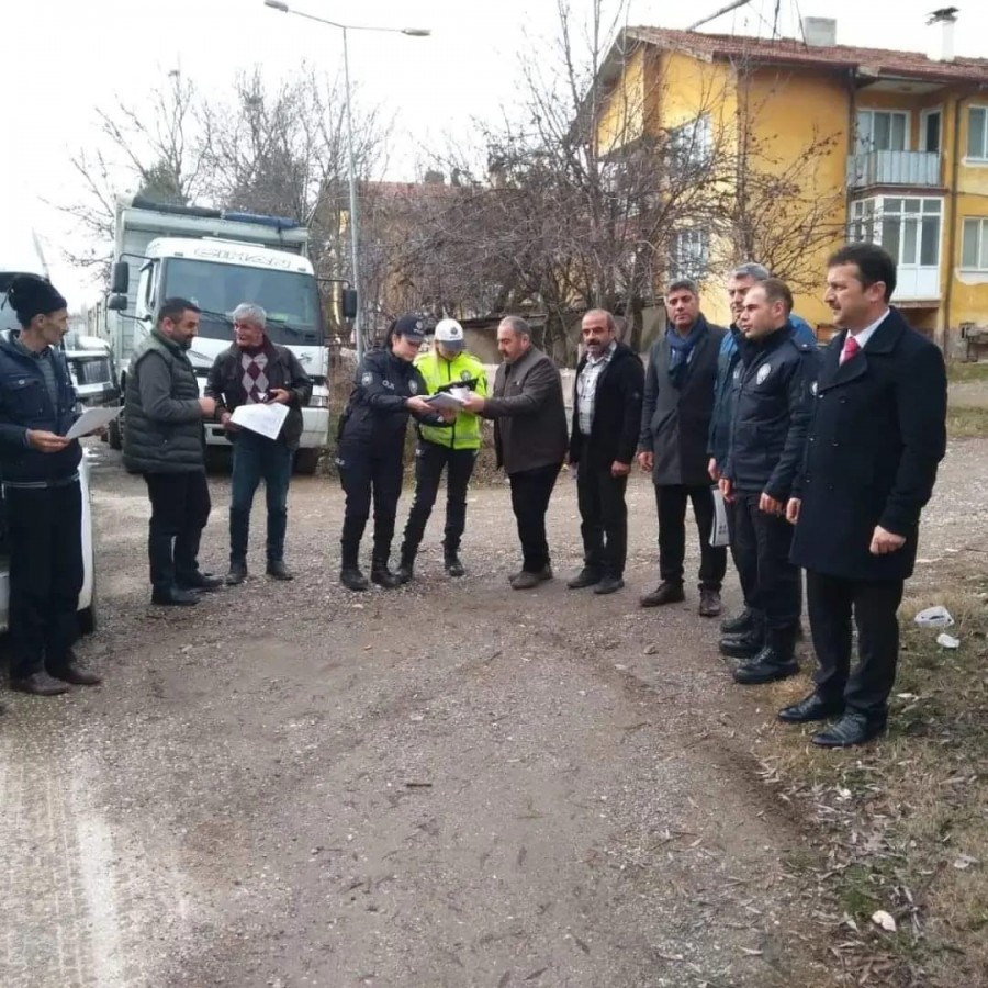 Daday’da öğrenci servisleri denetlendi;