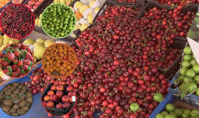 Kastamonu'da yaz meyveleri tezgaha indi;
