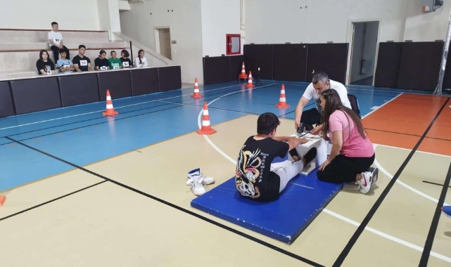 Kastamonu Spor Lisesi’nin yetenek sınavları tamamlandı;