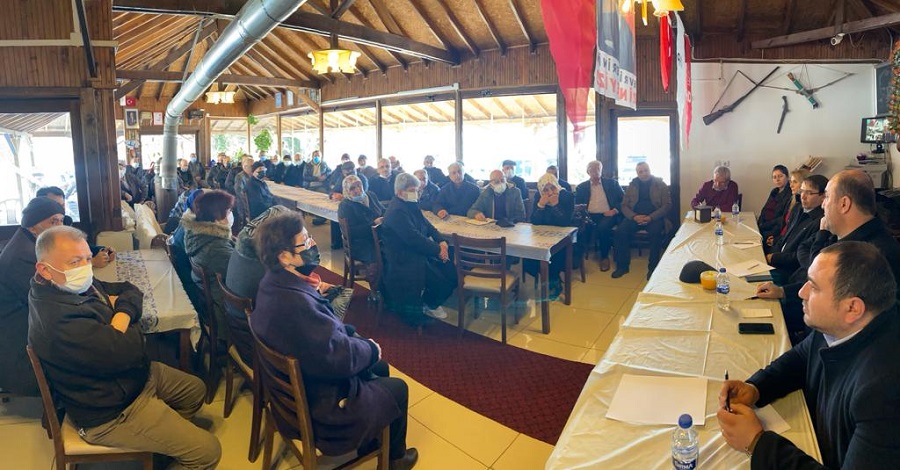 Hafta sonu Vekil Baltacı Tosya'da toplantı yaptı