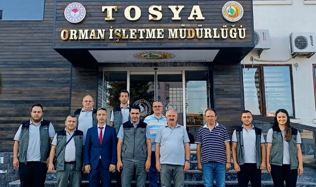 Daire Başkanı Çakıl'dan Tosya OİM'ye ziyaret;