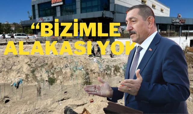 Vidinlioğlu'dan tehlike saçan yolla ilgili açıklama: ‘Belediyeyle ilgisi yok!’;