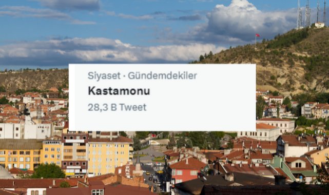 Türkiye, bugün ‘Kastamonu’yu konuştu;