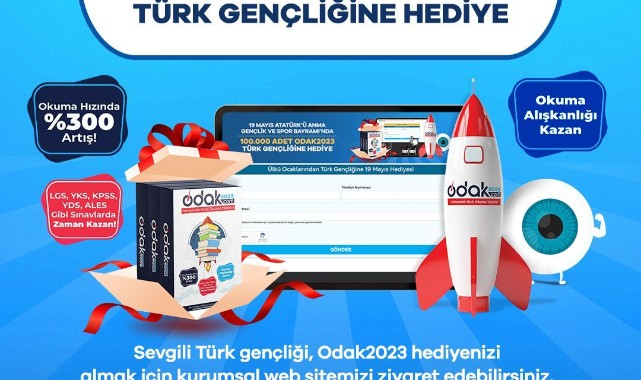 Ülkü Ocakları’ndan gençlere ‘19 Mayıs’ hediyesi;