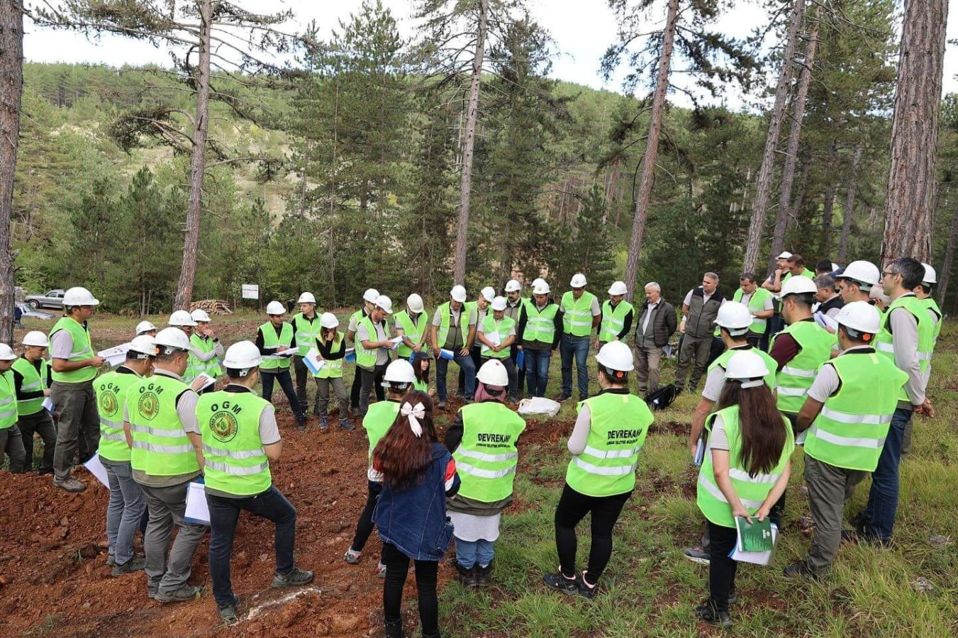 Kastamonu ormanlarında eğitim