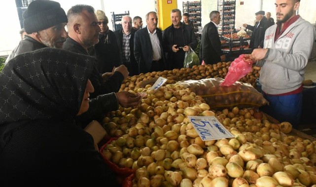 Belediye, soğan fiyatlarına müdahale etti;