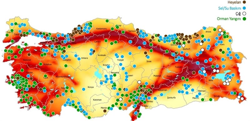 2021’de Türkiye’de 107 sel afeti yaşandı;