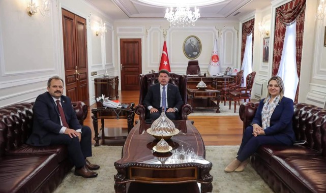 AK Parti Kastamonu Milletvekilleri Adalet Bakanı Tunç ile görüştü;