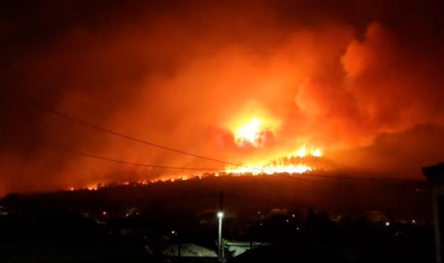 Yunanistan’daki yangın Türk köylerine sıçradı;