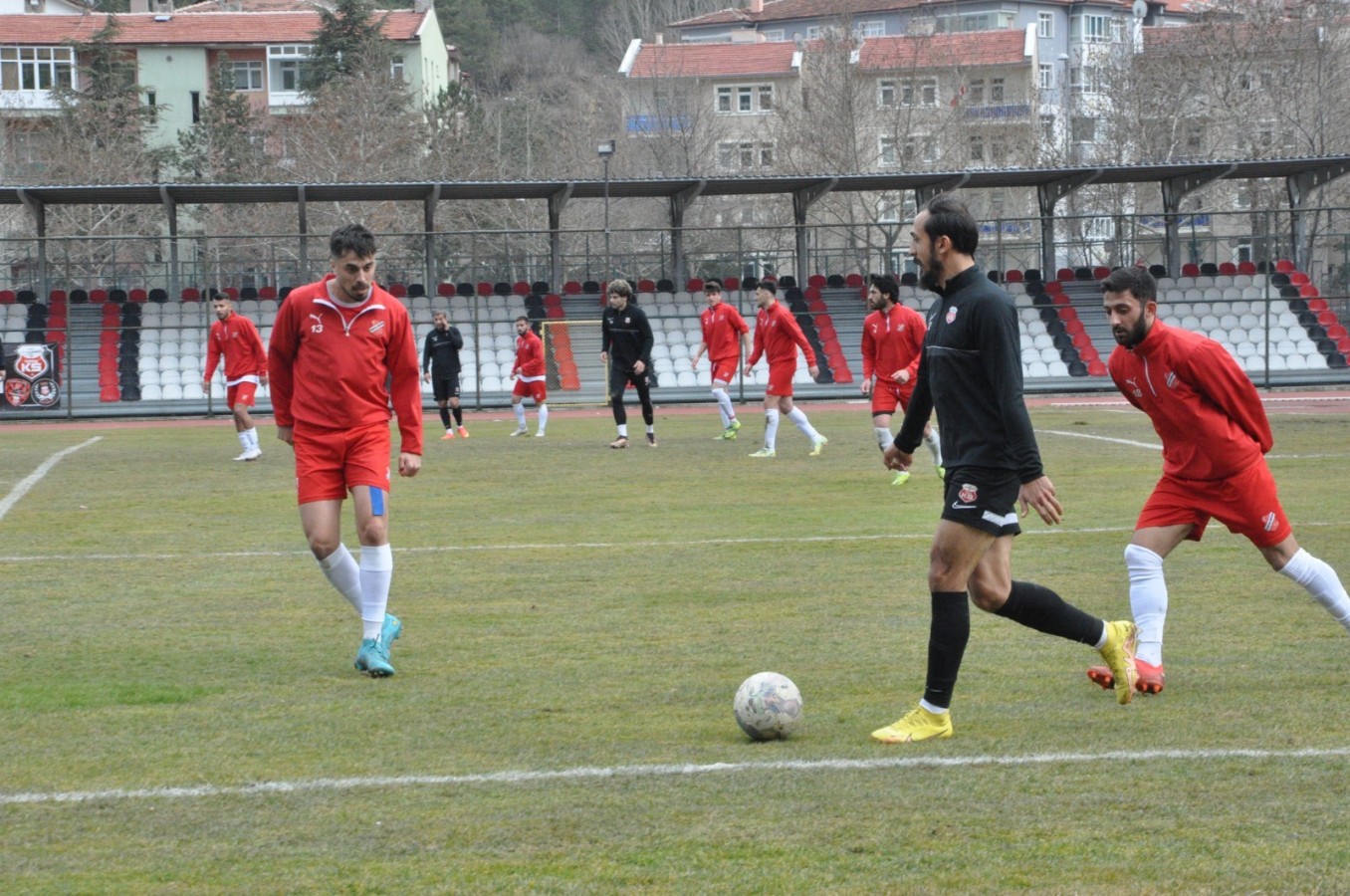 KSK Gazi’de Tosya ile antrenman maçı yaptı