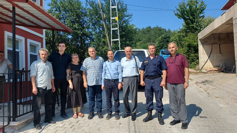 Hemşehrimizden köyüne vefa hediyesi;