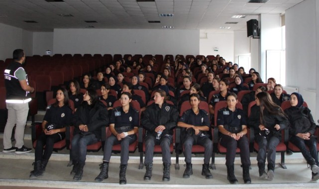 Polis Okulu öğrencilerine Narkotik eğitimi verildi;