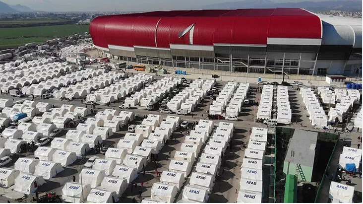 AFAD açıkladı: Hangi ilde kaç çadır ve konteyner kuruldu?;