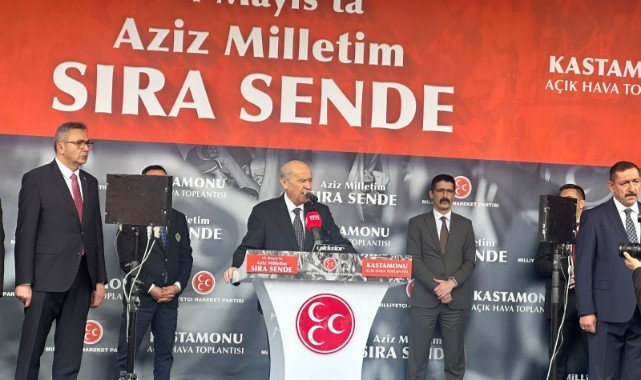 Kastamonu'da konuşan Bahçeli: "Cumhur İttifakı'nın özü sağlam, sözü senettir!"