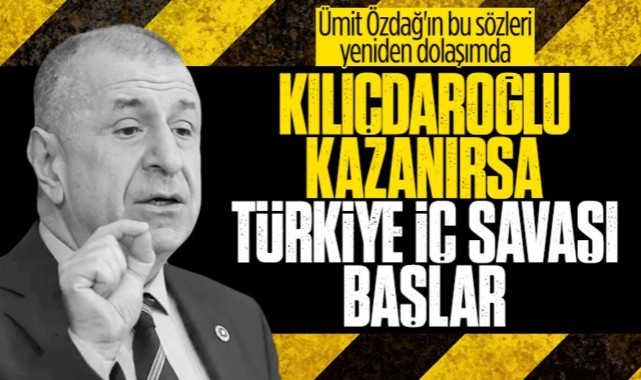 "Kılıçdaroğlu kazanırsa iç savaş çıkar";