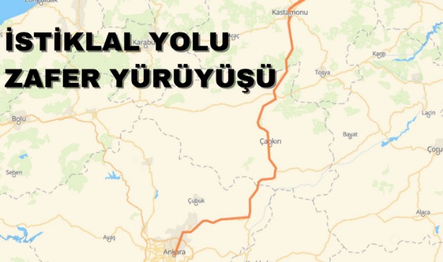 Osmanoğlu'ndan 15 gün sürecek 'İstiklal Yolu Zafer Yürüyüşü'ne davet;
