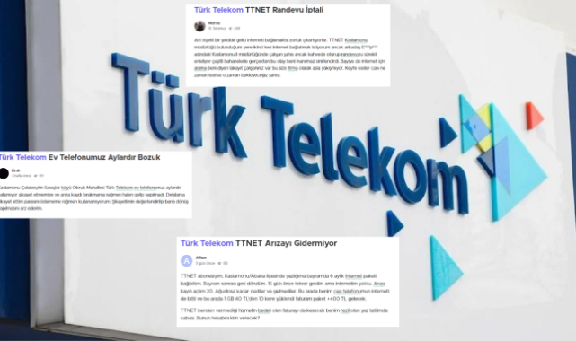 Türk Telekom’a Kastamonu’dan şikayet rüzgarı