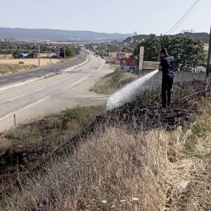 Uyarının ardından, Kastamonu'da yangın!;