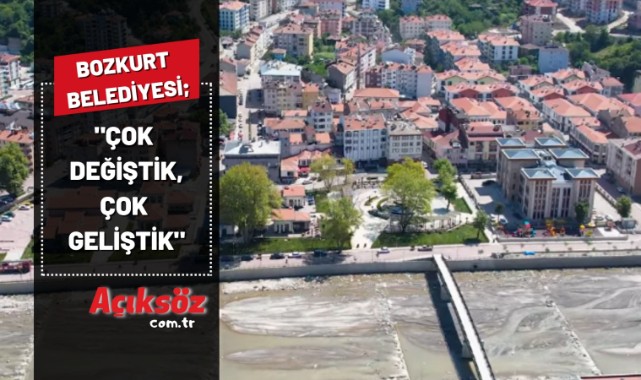 Bozkurt Belediyesi'nden eski yeni paylaşımı geldi: "Çok değiştik, geliştik";