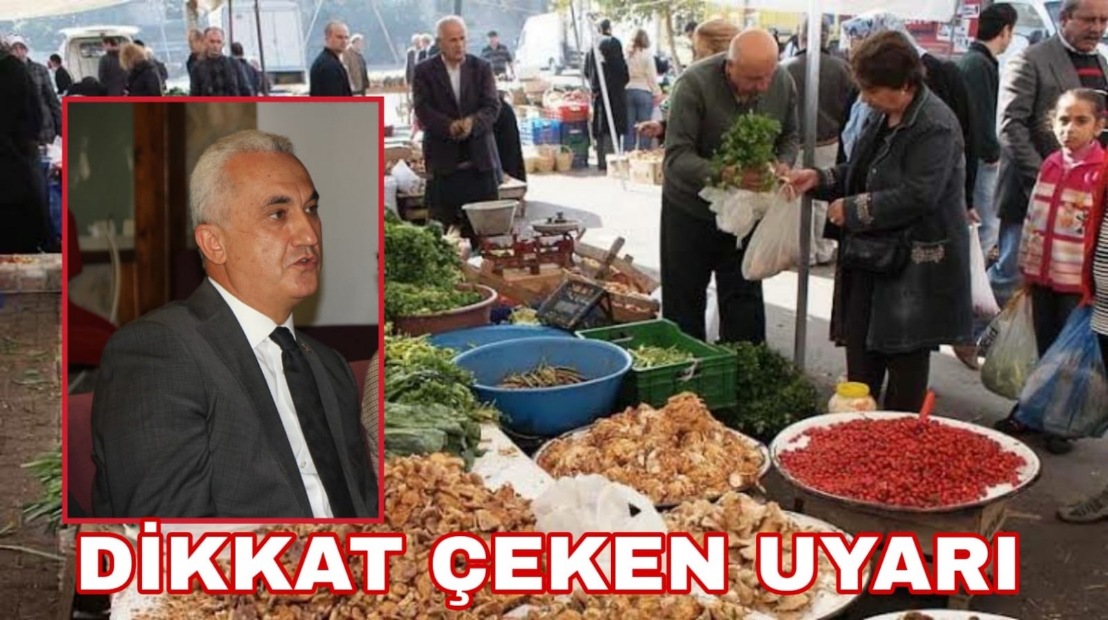 ‘Pazarda, pazarlık edilmemeli’