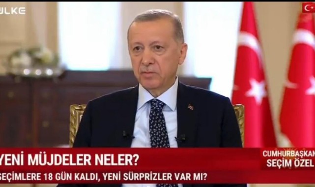 Cumhurbaşkanı Erdoğan'ın yayını aniden kesildi