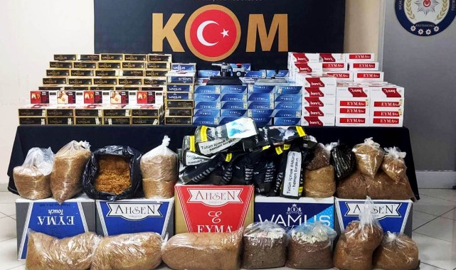 Kastamonu KOM, kaçak tütüne göz açtırmıyor;