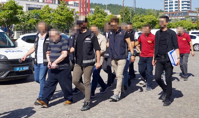 Kastamonu’da 110 vatandaşı dolandıran 5 şüpheli tutuklandı;