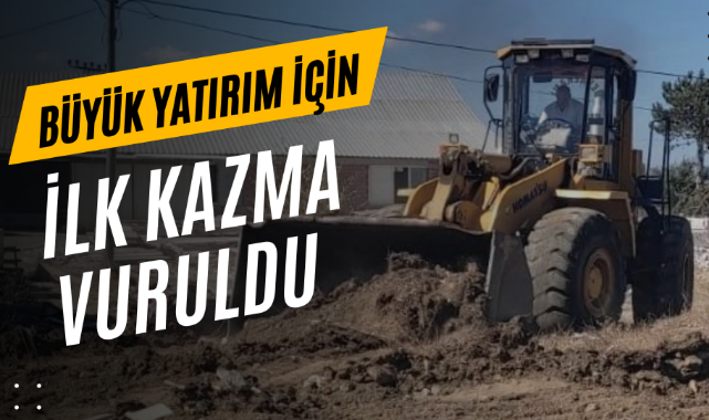 Kastamonu'ya müjde! Büyük yatırım için ilk kazma vuruldu;