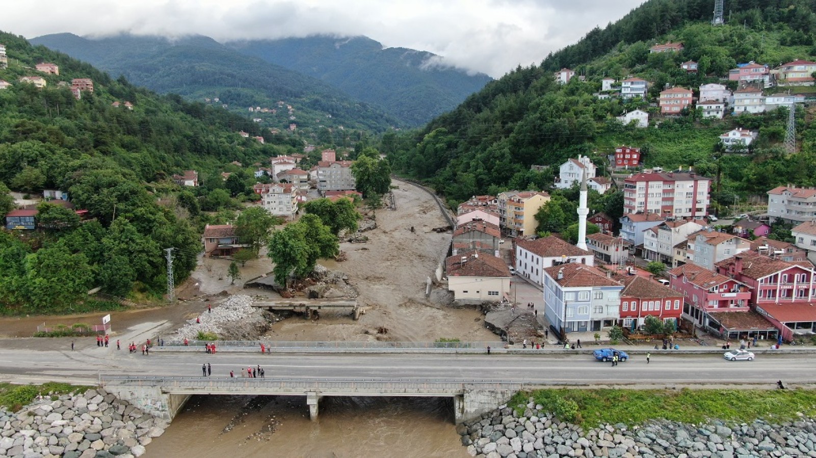 İlişi havadan görüntülendi;