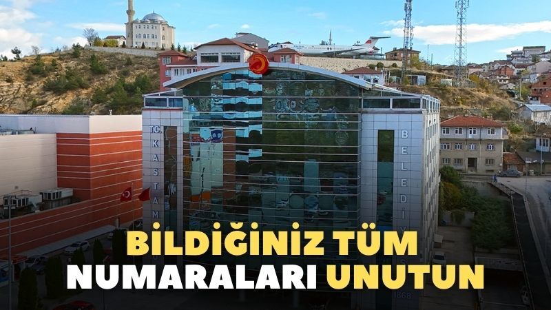 Kastamonu Belediyesi’nden yeni numara!;