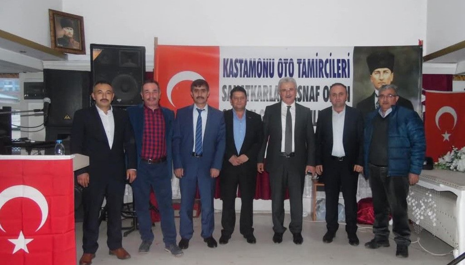 Kastamonu Oto Tamircileri Odası’nda yeni başkan seçildi;