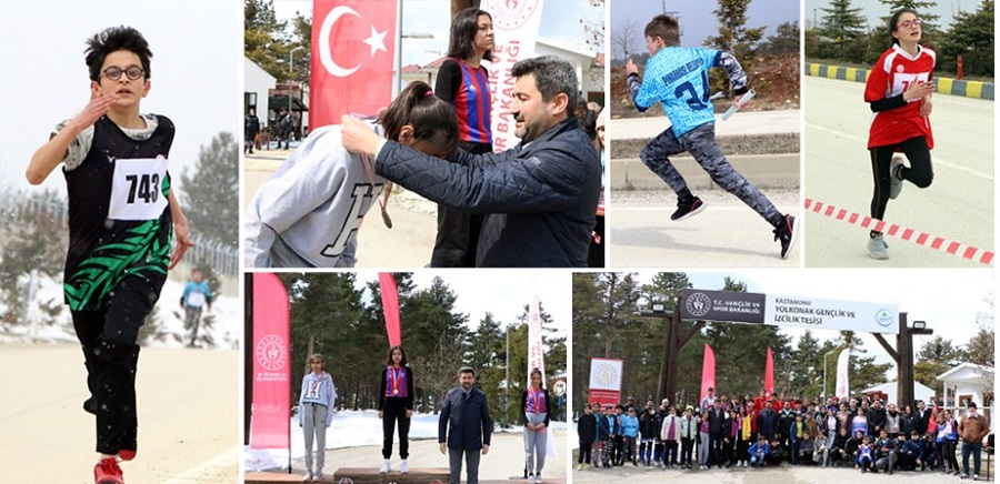 Ankara Yolu'nda atletizm yarışları;