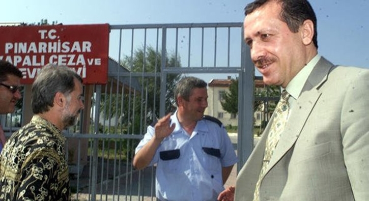Cezaevine girmeden önce Kastamonu'da, Erdoğan'a ne denildi?;