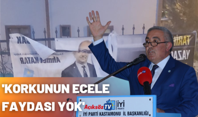 İYİ Parti Milletvekili Adayı Ahmet Katar’ın pankartlarına saldırı