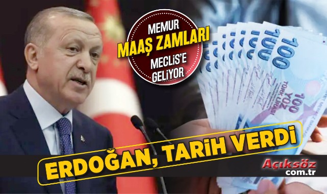 Erdoğan'dan 'maaş zammı' açıklaması… Tarih verdi;