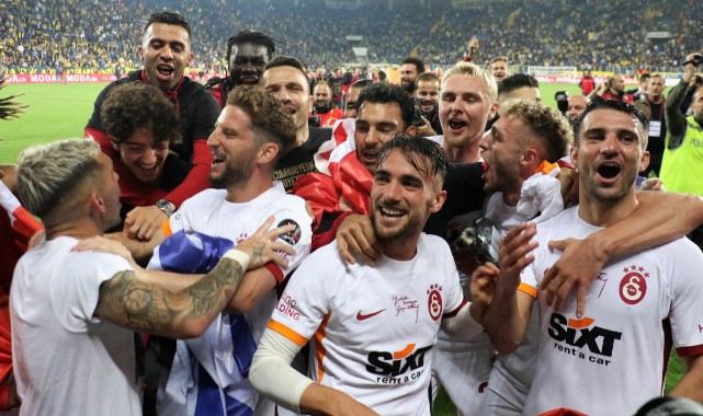 Galatasaray, şampiyonluğunu ilan etti