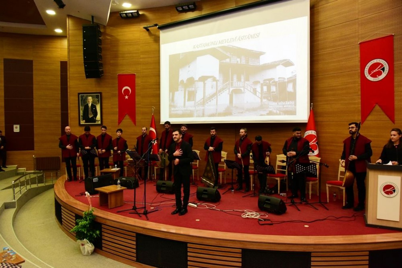 Kastamonu Üniversitesi Şeb-i Arus Konseri'ne ev sahipliği yaptı;