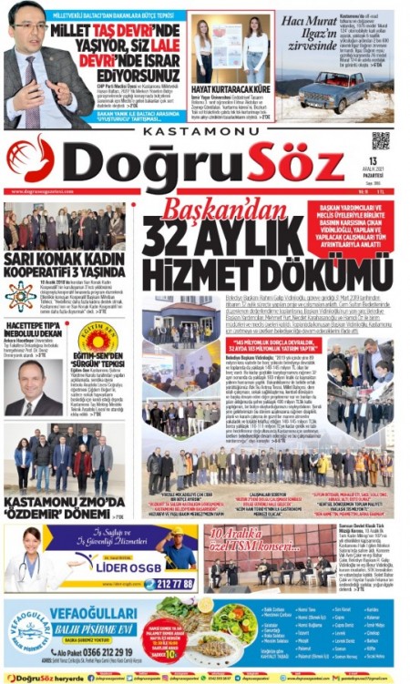 13 ARALIK DOĞRUSÖZ