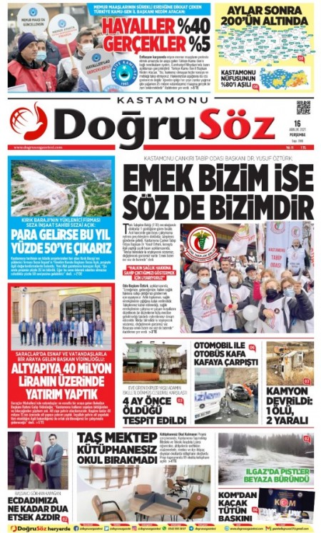 16 ARALIK DOĞRUSÖZ