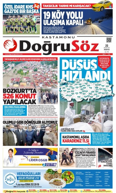 20 ARALIK DOĞRUSÖZ