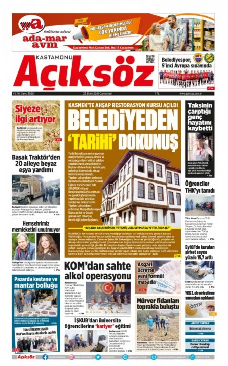 23 EKİM AÇIKSÖZ GAZETESİ